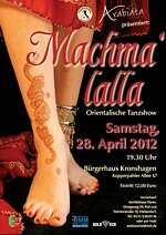 Show-Plakat: Machma´ lalla - 28.04.2012